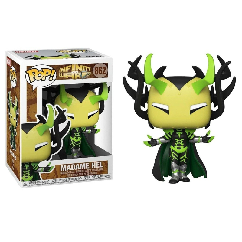 Funko Pop! Marvel Infinity Warps Madame Hel 862 Original - Moça do