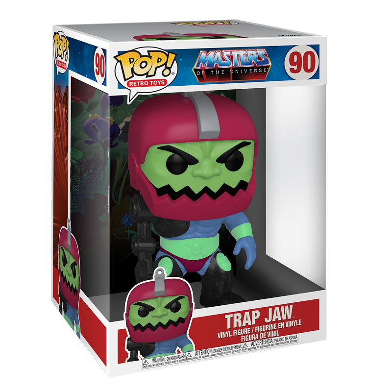 Funko Pop! Masters Of The Universe Trap Jaw 90 10 Polegadas