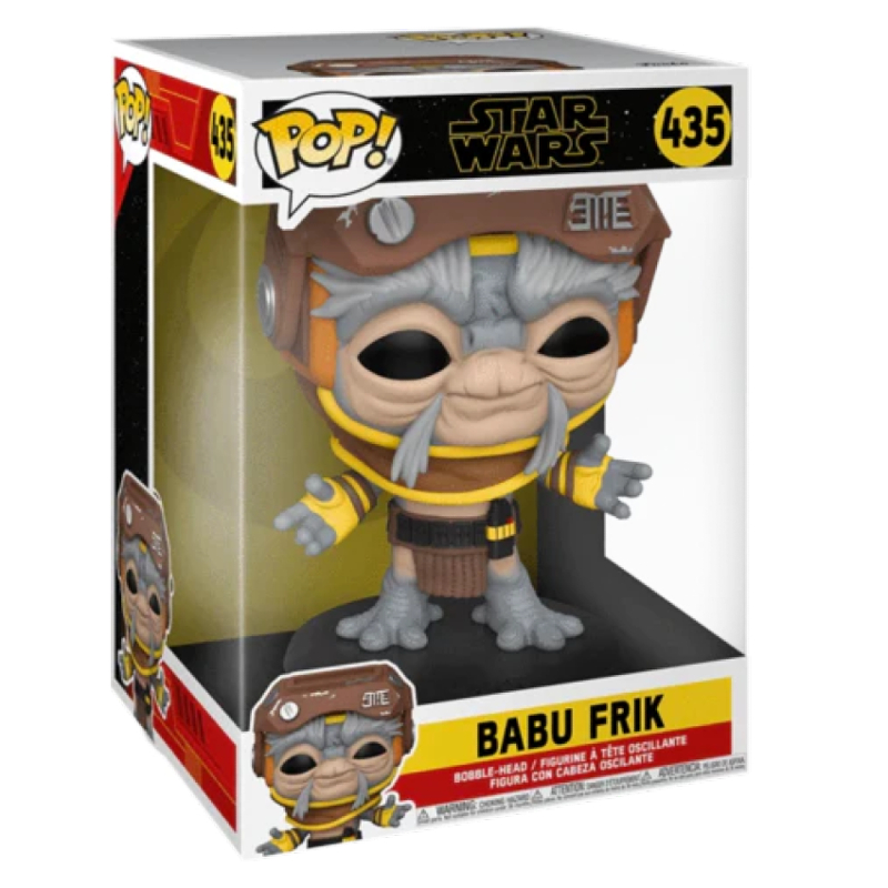 Funko Pop! Star Wars Babu Frik 435 10 Polegadas Original