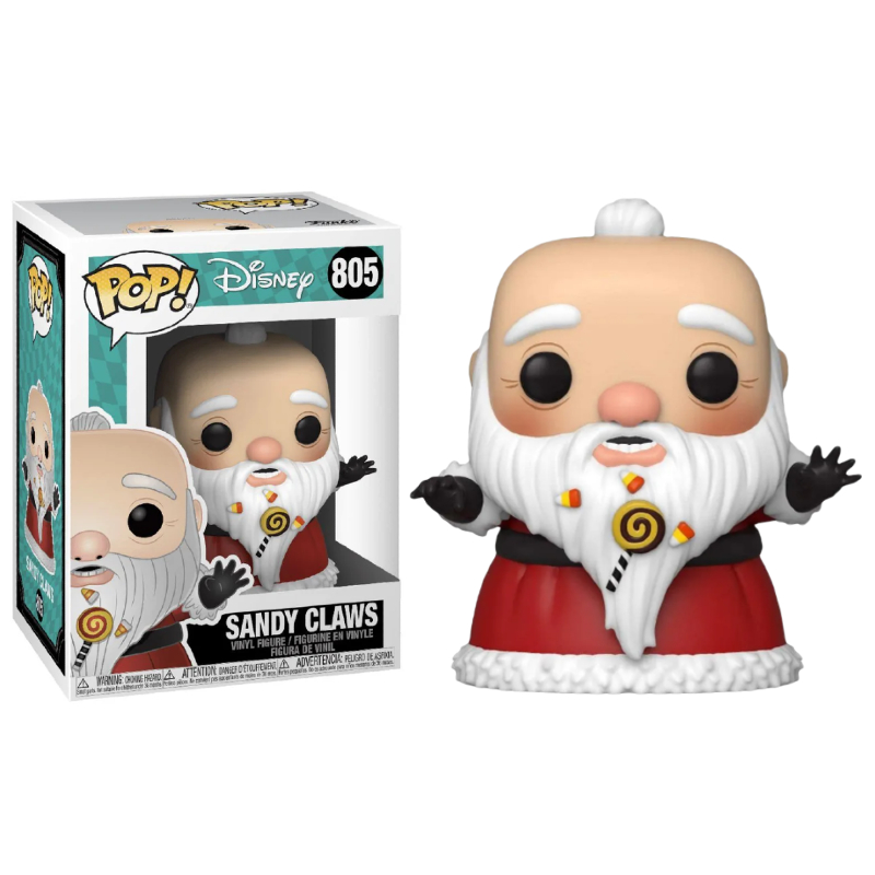 Funko Pop Disney O Estranho Mundo de Jack Sandy Claws 805