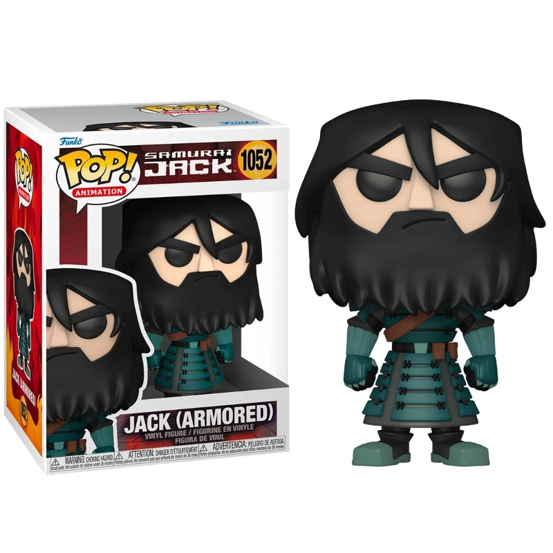 Funko Pop! Animation Samurai Jack Jack Armored 1052 Original