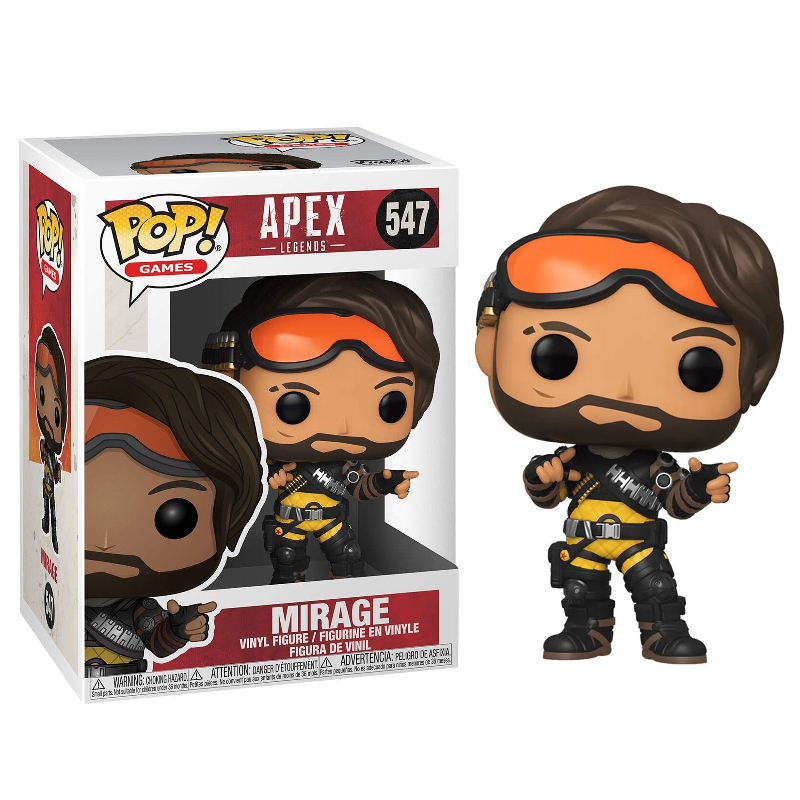 Funko Pop! Games Apex Legends Mirage 547 Original Colecionavel