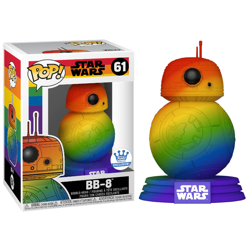 61old 　POP JOKE（BB'F） Funko Pop! Star Wars BB-8 61 Exclusivo Original Colecionavel