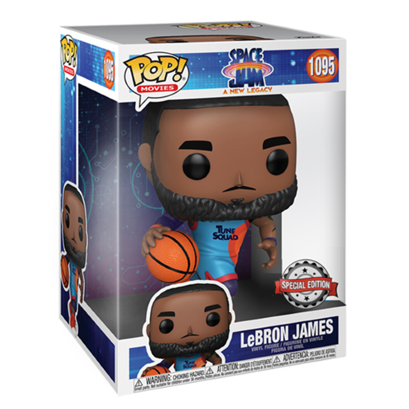 Funko Pop! Space Jam Basketball NBA Lebron James 1095 10 Polegadas