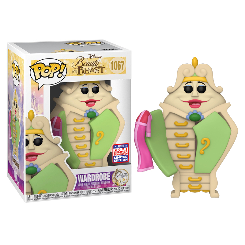 Funko Pop! Disney A Bela e A Fera Wardrobe 1067 Exclusivo