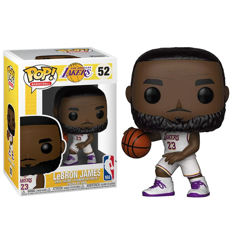Funko Pop! Basketball Lebron James 52 Original Colecionavel - Moça
