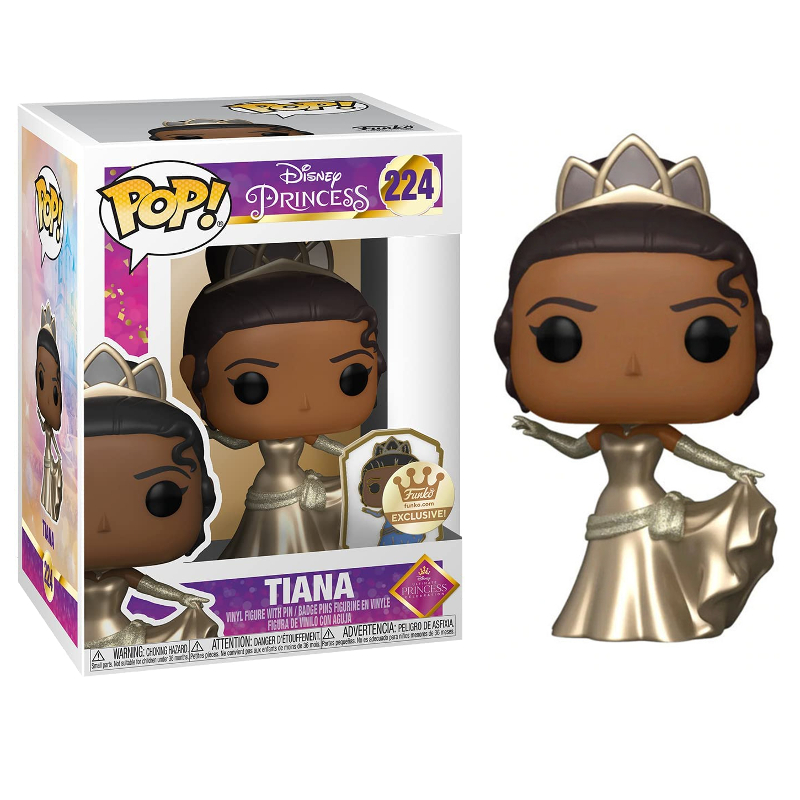 Funko Pop! Disney Ultimate Princess #221: Belle (Gold) with Pin & Prot –  Yummy Boutique