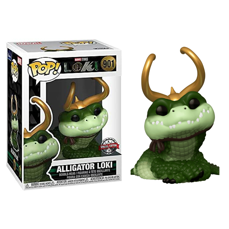 Funko Pop! Marvel Loki Alligator Loki 901 Exclusivo Original