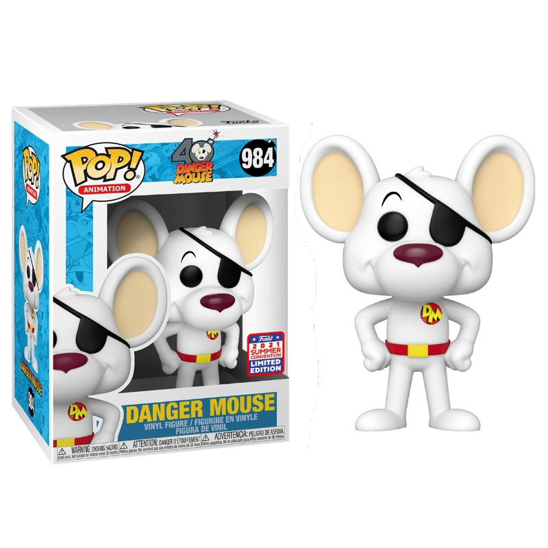 Funko Pop! Animation Danger Mouse 984 Exclusivo