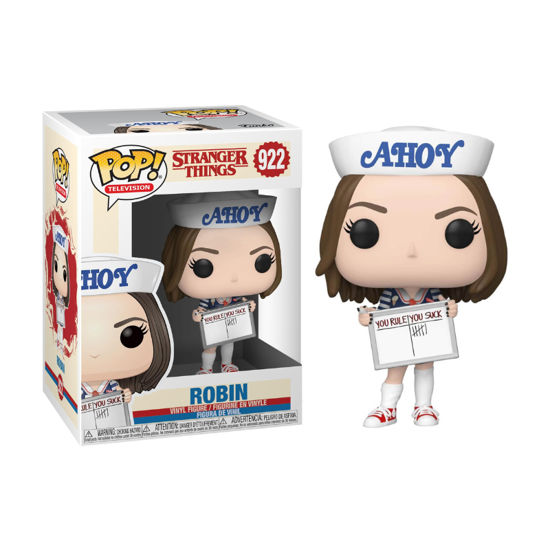 Funko Pop! Stranger Things Robin 922 Original Colecionavel - Moça