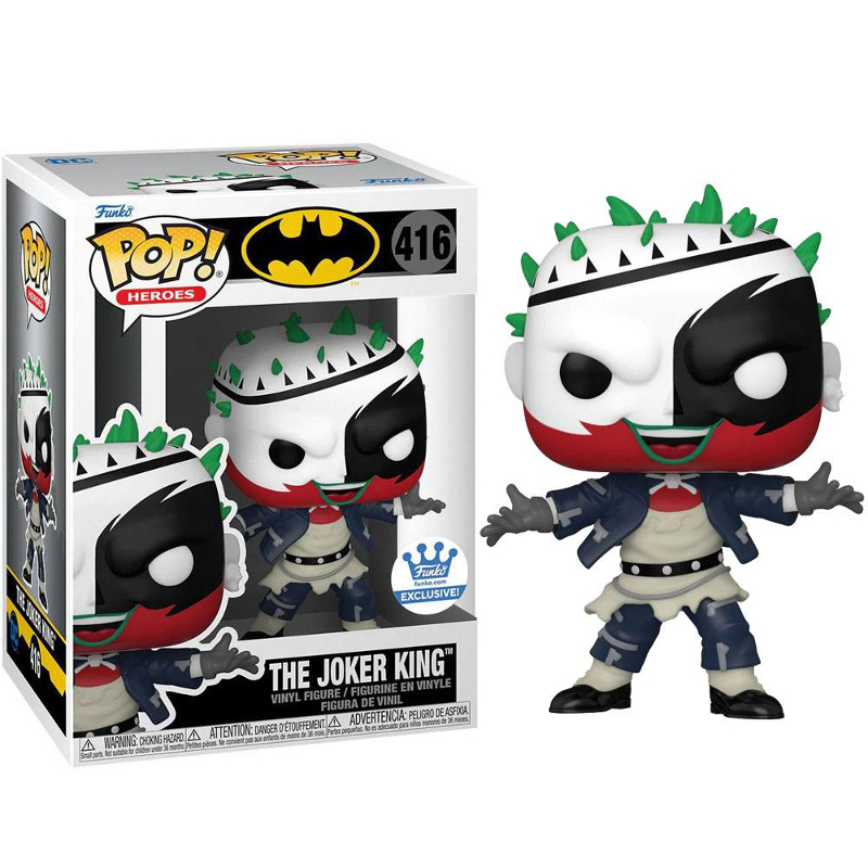 Funko Pop! Heroes The Joker King 416 Exclusivo Original