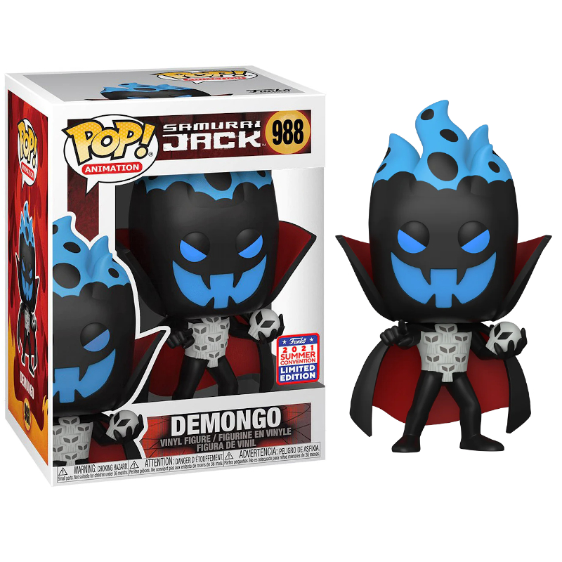 Funko Pop! Animation Samurai Jack Demongo 988 Exclusivo Original
