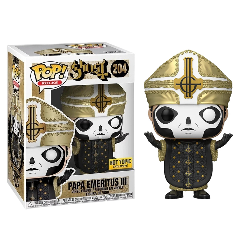 Funko Pop! Rocks Ghost Papa Emeritus III 204 Exclusivo