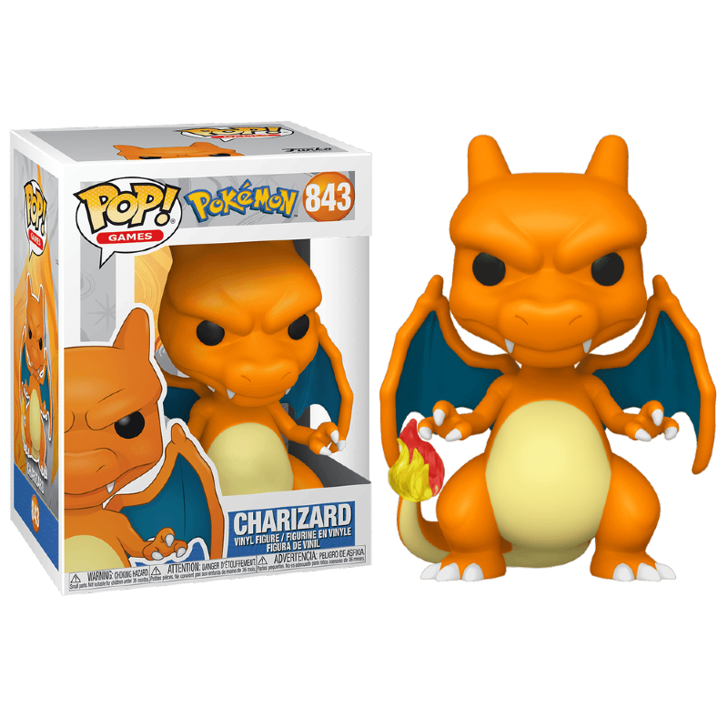 funko pop ポケモン　Pokémon Funko Pop! Games Pokemon Charizard 843 Original Colecionavel