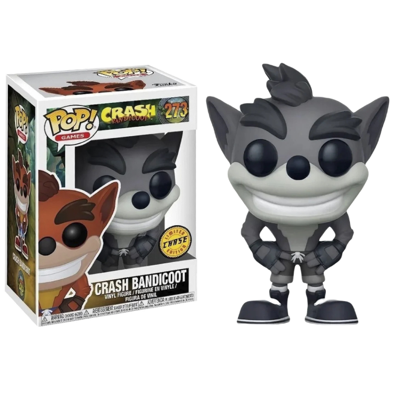 Funko Pop! Games Crash Bandicoot 273 Exclusivo Chase Original