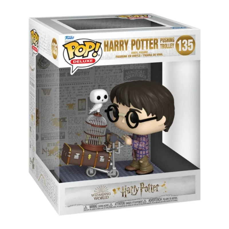 Funko Pop! Deluxe Filme Harry Potter Pushing Trolley 135 Original