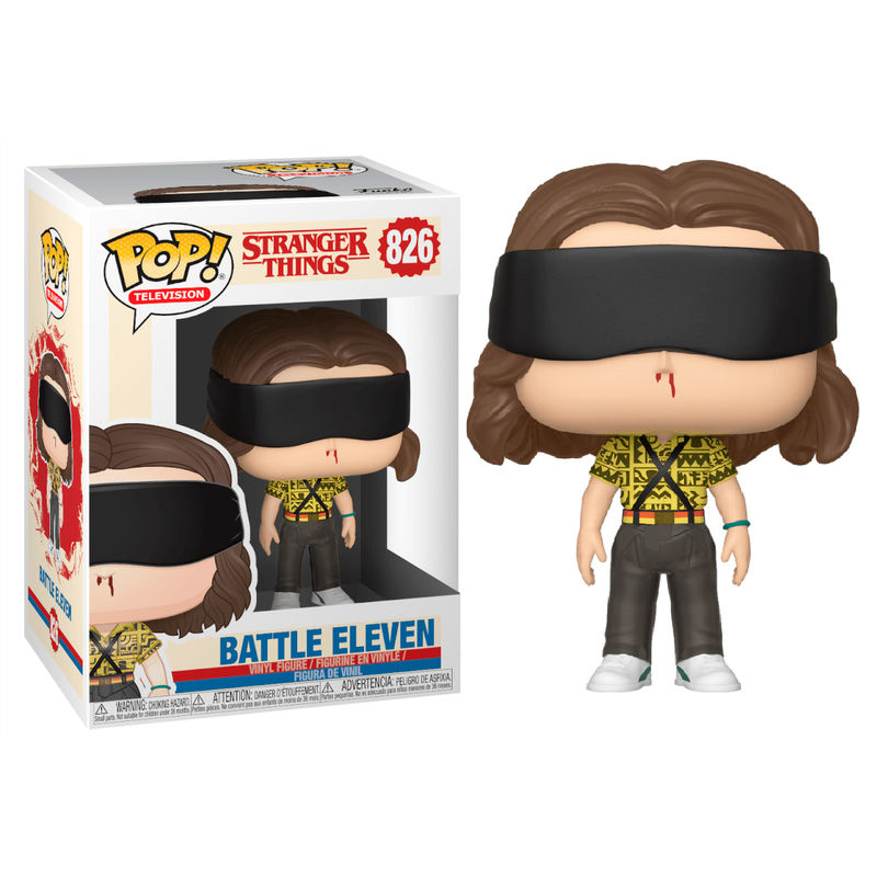 SF・ファンタジー・ホラー Stranger Things Battle Eleven 826 Funko Pop! Stranger Things Battle Eleven 826 Original Colecionavel