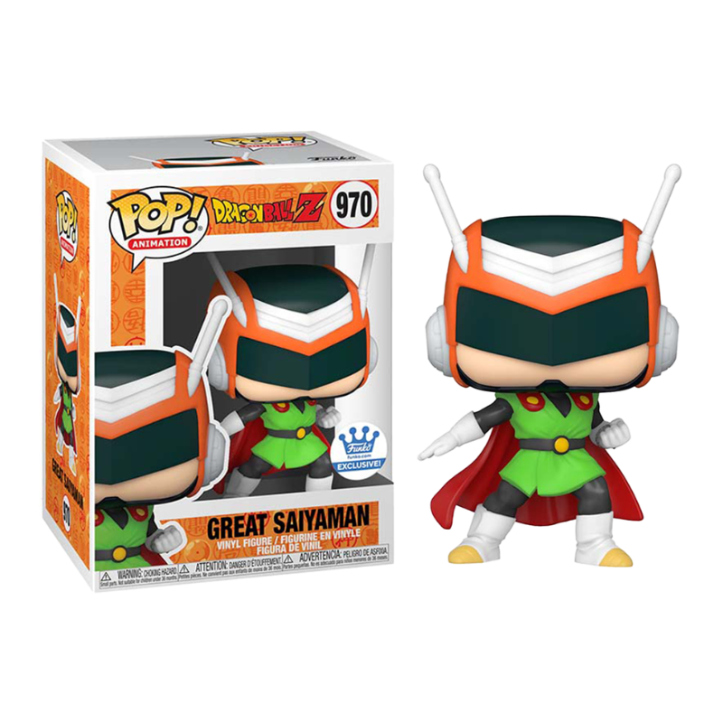 Funko Pop! Animation Dragon Ball Z Great Saiyaman 970 Exclusivo