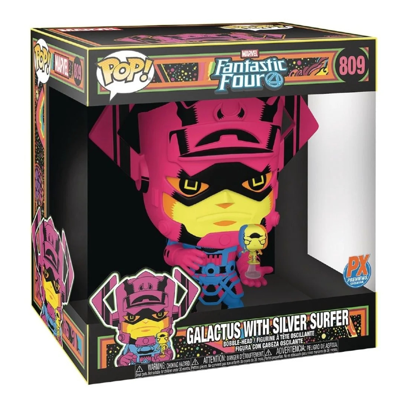 Funko Pop! Fantastic Four Galactus With Silver Surfer 809