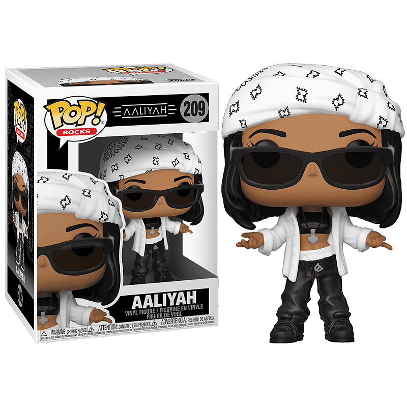 Funko Pop Aaliyah フィギュア 209 セール中 Funko Pop! Rocks Aaliyah 209 Original Colecionavel - Moça do Pop