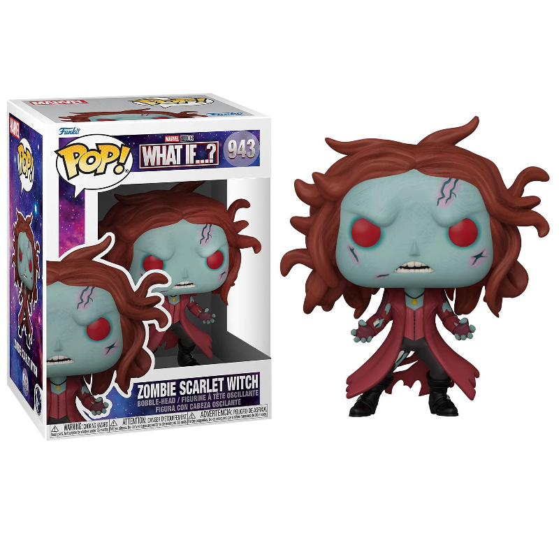 Funko Pop! Marvel What If Zombie Scarlet Witch 943 Original