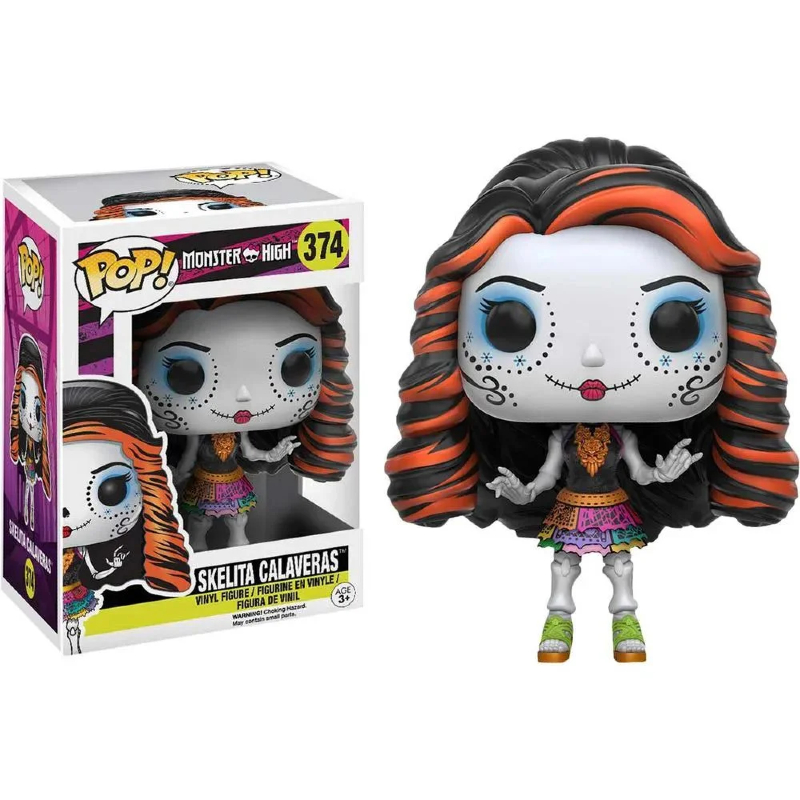 Funko Pop! Retro Toys Monster High Skelita Calaveras 374 Exclusivo
