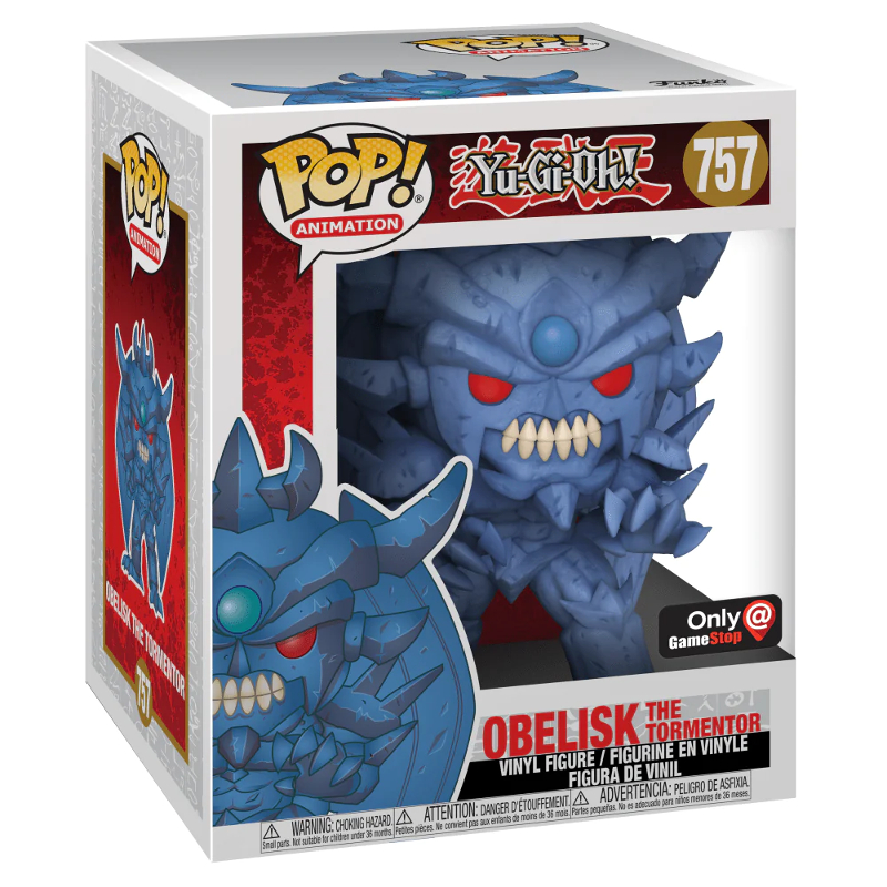Funko Pop! Yu Gi Oh Obelisk The Tormentor 757 Exclusivo Original