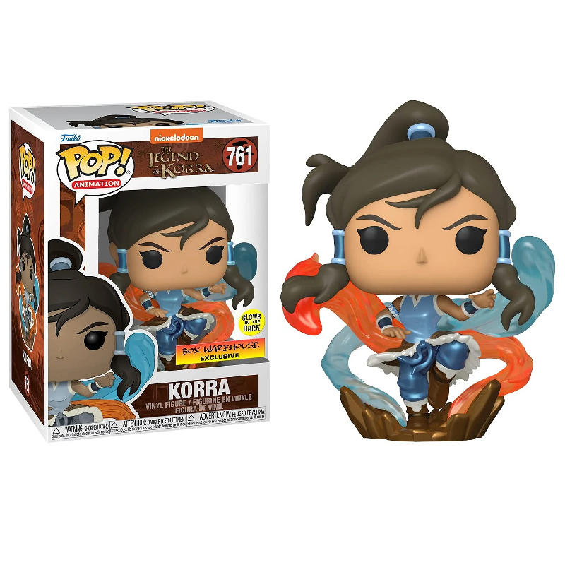 Funko Pop! Animation A Lenda de Korra The Legend Of Korra 761 Exclusivo Glow