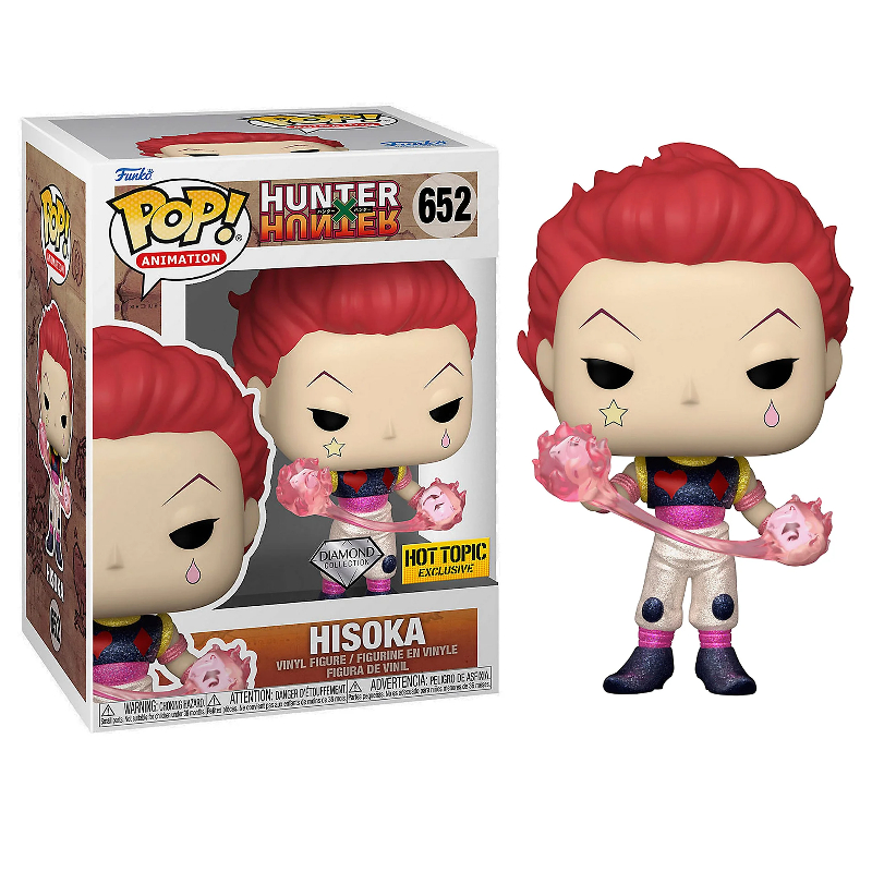 Funko Pop! Animation Hunter X Hunter Hisoka 652 Exclusivo Diamond