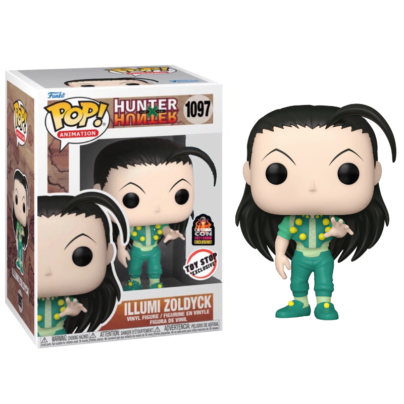 Funko Pop! Hunter X Hunter Illumi Zoldyck 1097 Exclusivo Original