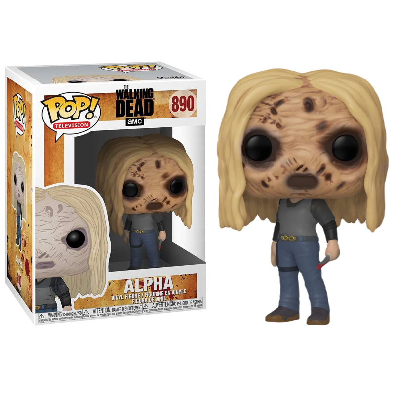 Funko Pop! TV The Walking Dead Alpha 890 Original Colecionavel