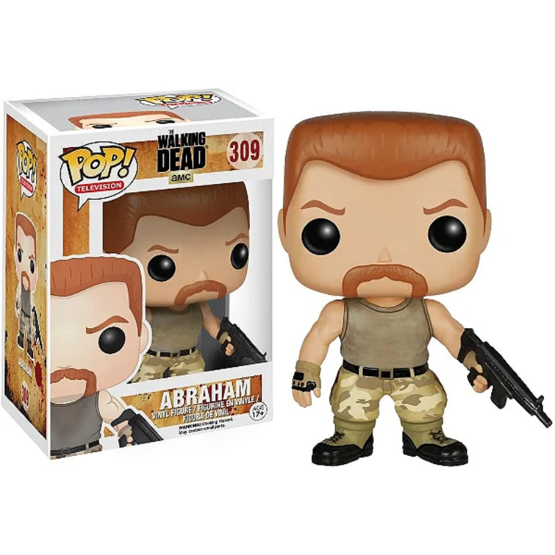 Funko Pop! Television The Walking Dead Abraham 309 Original - Moça