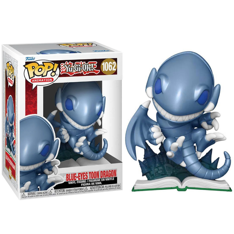 Funko Pop! Animation Yu-Gi-Oh! Blue Eyes Toon Dragon 1062 Original