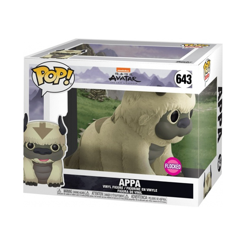Funko Pop! Animation Avatar Appa 643 Exclusivo Flocked