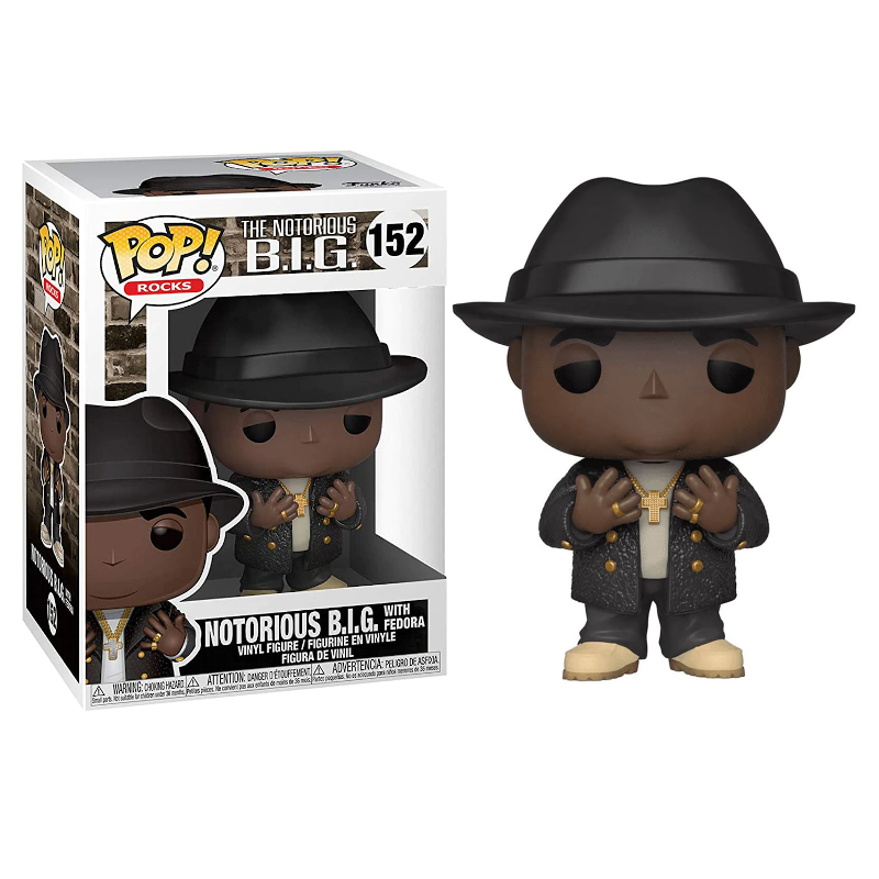 Funko Pop! Rocks The Notorious BIG With Fedora 152 - Moça do Pop