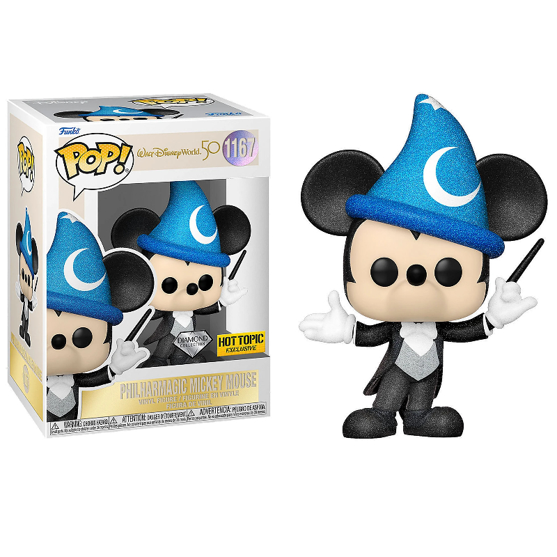 Funko Pop! Disney Mickey Mouse 1167 Exclusivo Diamond Original
