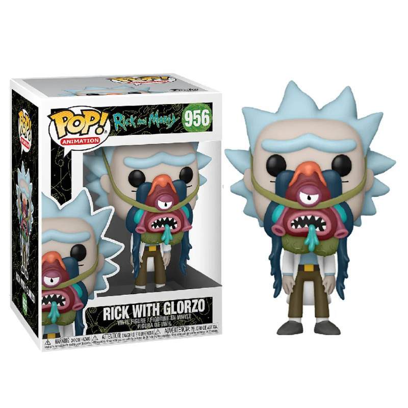 Funko Pop! Animation Rick And Morty Rick With Glorzo 956 Original