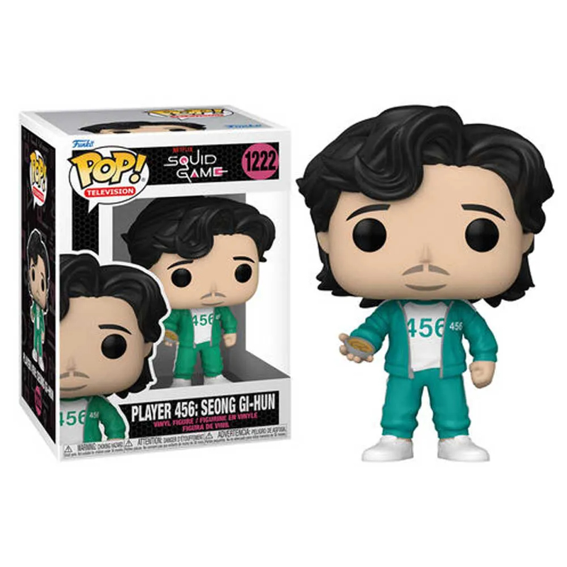 Funko Pop! Television Round 6 Player 456 Seong Gi-Hun 1222 - Moça