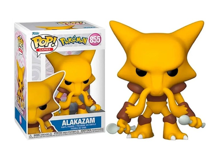 Funko Pop Alakazam 855 (Pokemon) (Games) - Arena Games - Loja Geek