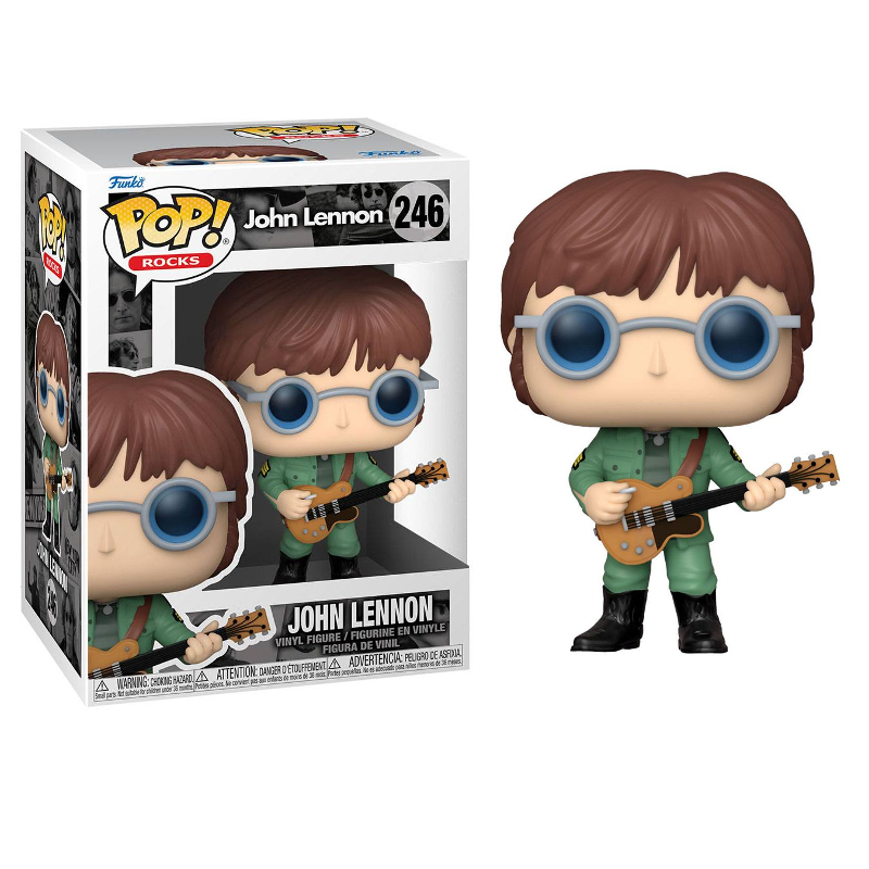 Funko Pop! Rocks John Lennon 246 Original Colecionavel - Moça do