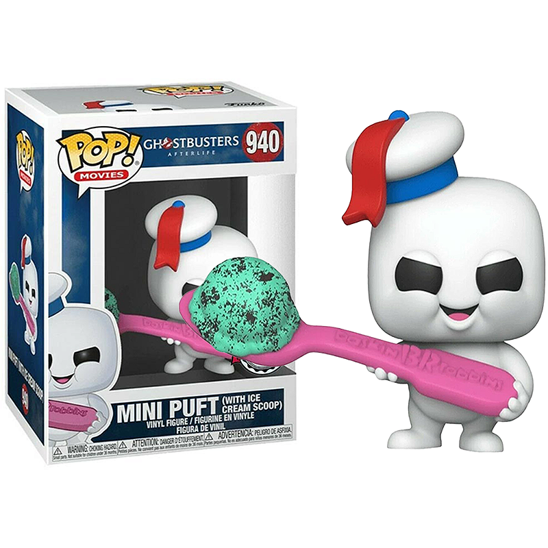 Funko Pop! Ghostbusters Mini Puft With Ice Cream Scoop 940