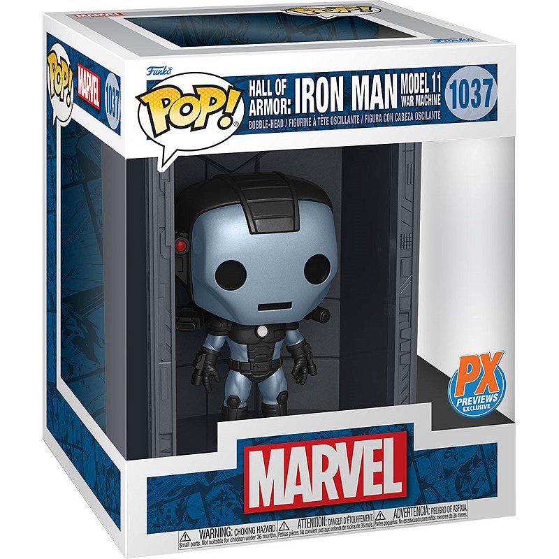 Funko Pop! Marvel Hall Of Armor Homem de Ferro Iron Man 1037 Exclusivo