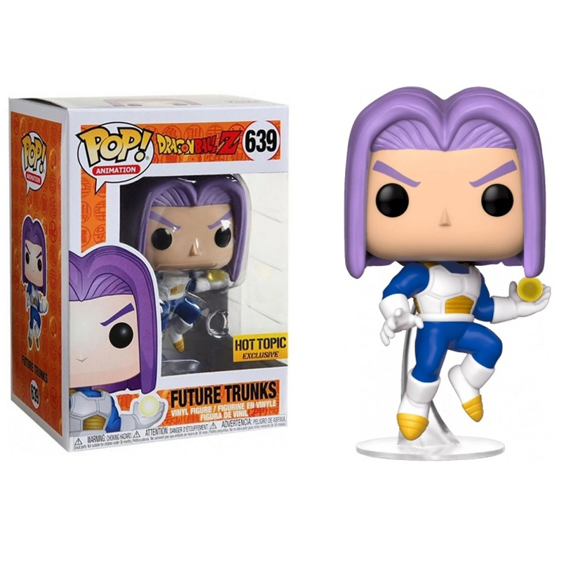 Funko Pop Dragon Ball Super Saiyan - Trunks do Futuro Exclusivo