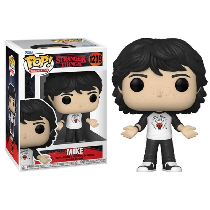 Funko Pop! Stranger Things Mike 1239 Original Colecionavel - Moça