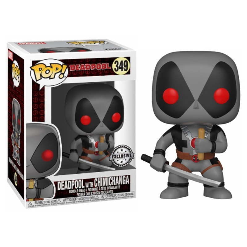 Funko Pop! Deadpool With Chimichanga 349 Exclusivo Original - Moça