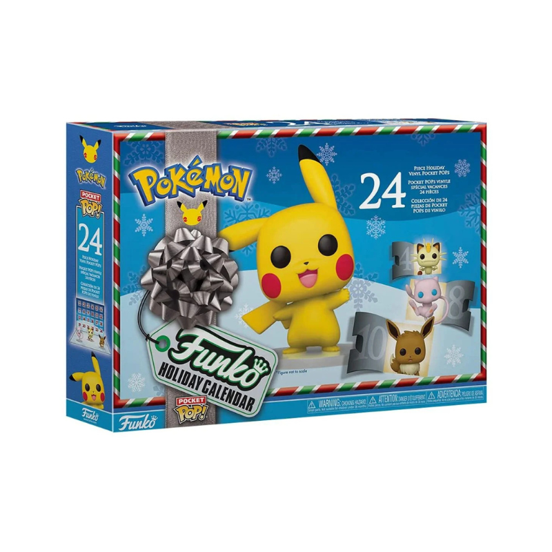 Funko Pop! Calendario Advento Especial Natal 2021 Games Pokemon 24 Pcs