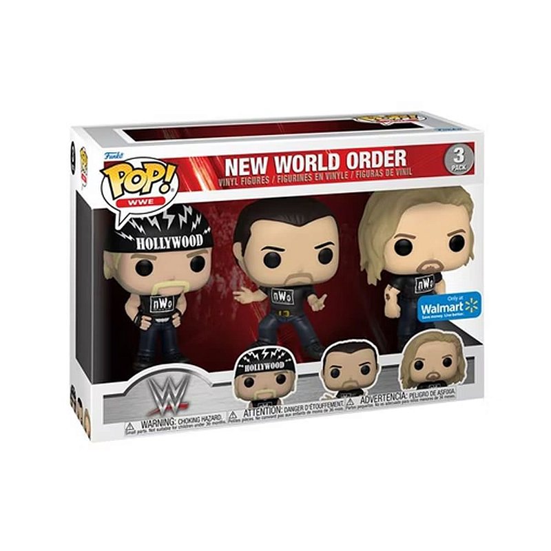 Funko Pop! WWE New World Order 3 Pack Exclusivo Original - Moça do