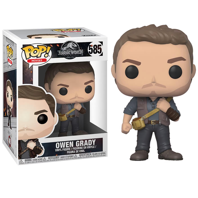 Funko Pop! Filme Jurassic World Owen Grady 585 Moça do Pop