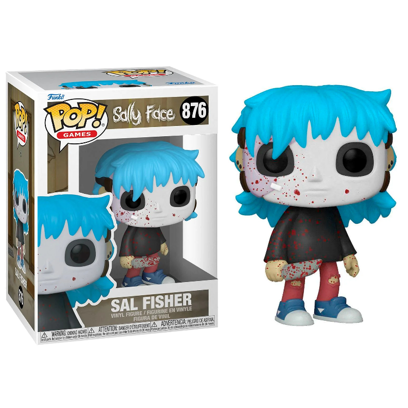 Funko Pop! Games Sally Face Sal Fisher 876 Original Colecionavel - Moça ...