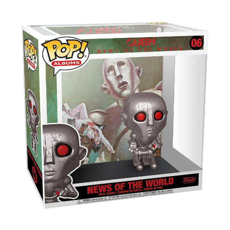 Funko Pop! Albums Rocks Queen News Of The World 06